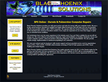 Tablet Screenshot of blackphoenixsolutions.com.au